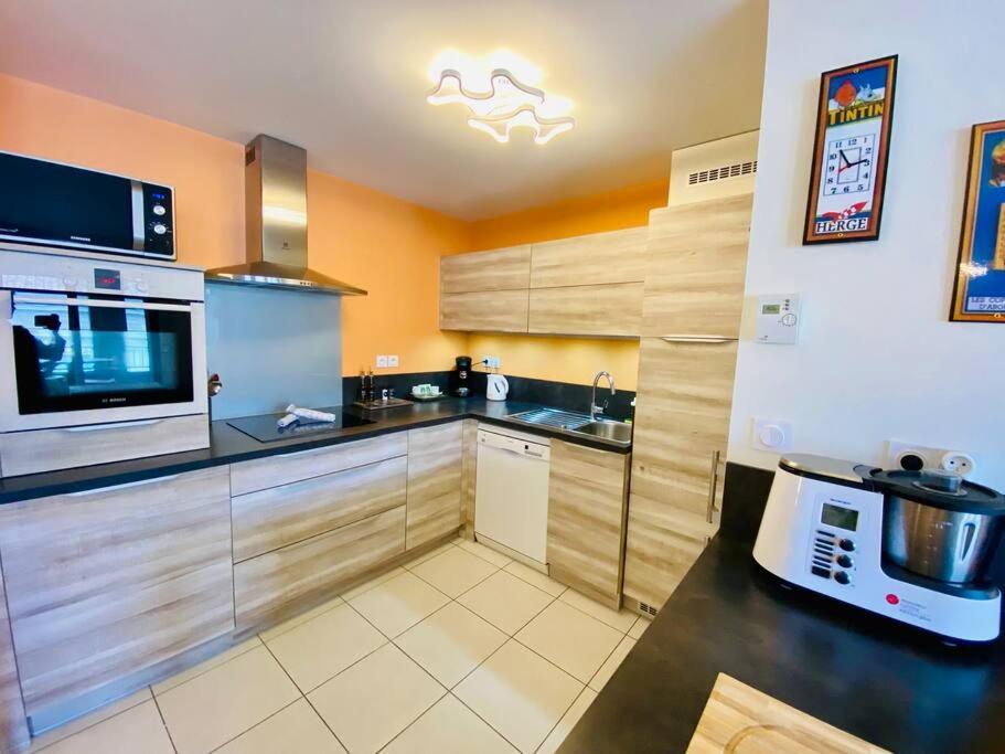 "Clavel 26" Joli T2 En Duplex A 3 Min Des Halles سُت المظهر الخارجي الصورة